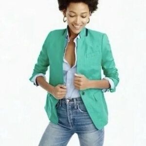 J. Crew Women's Green Blazer